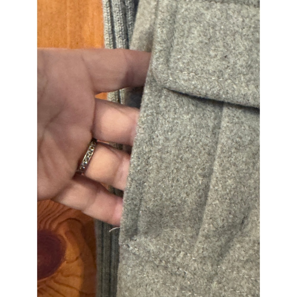 Gap Gray Wool Blend Toggle Duffle Coat Jacket Wom… - image 6